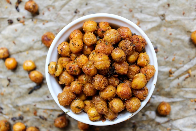 RANCH ROASTED CHICKPEAS RECIPE