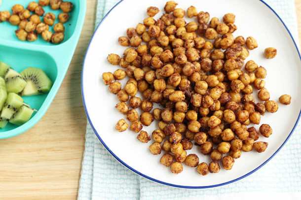 SOFT ROASTED CHICKPEAS RECIPE A SALTY-SWEET KID SNACK