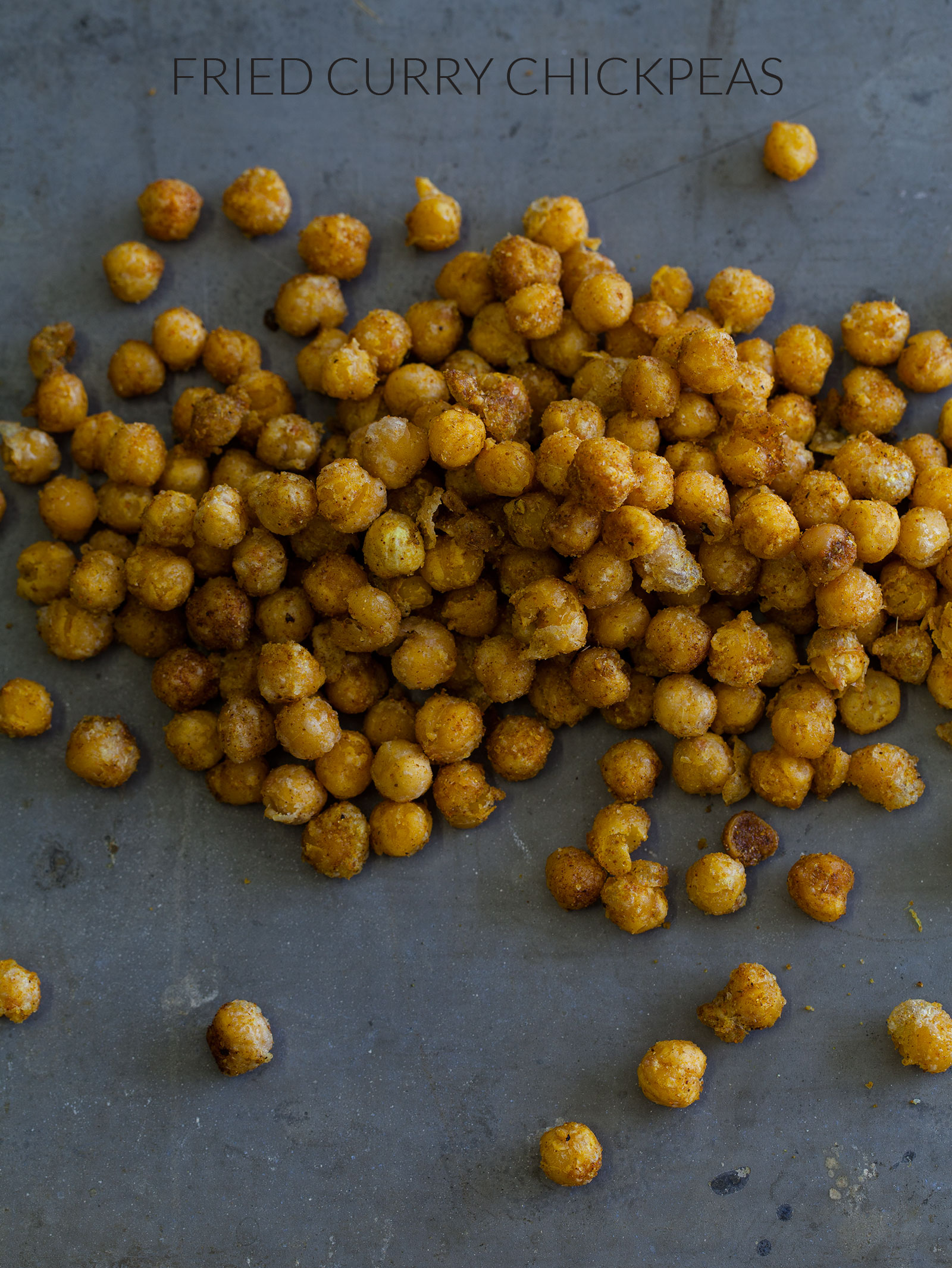 CURRY FRIED CHICKPEAS
