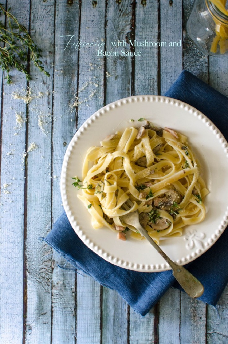 fettuccine-with-mushroom-bacon-sauce