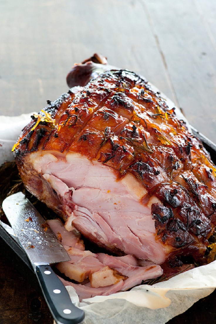 Garlic-Honey-Mustard-Slow-Cooked-Ham