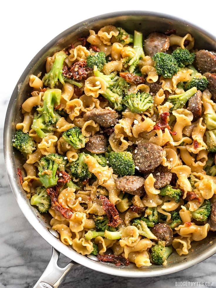 Sausage-and-Sun-Dried-Tomato-Pasta