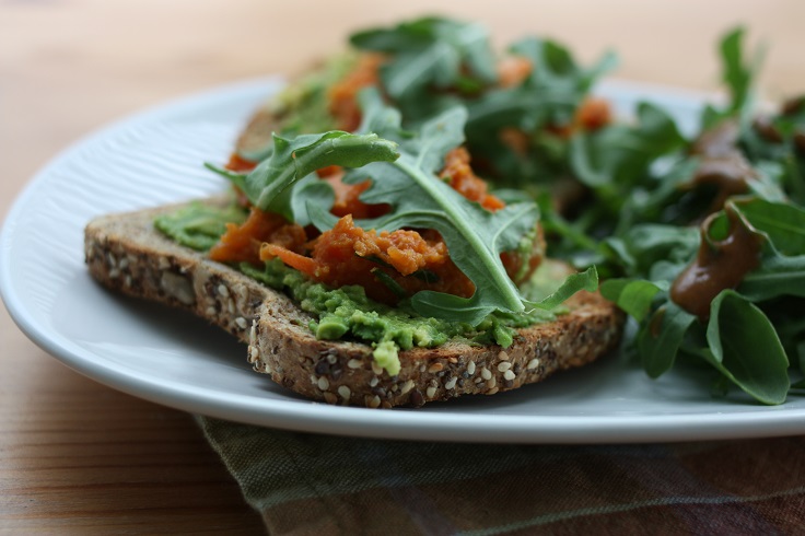 sweet-potatoes-and-chives-on-avocado-toast