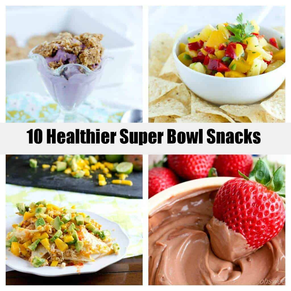 10 Healthy Snacks
 10 Healthy Super Bowl Snacks