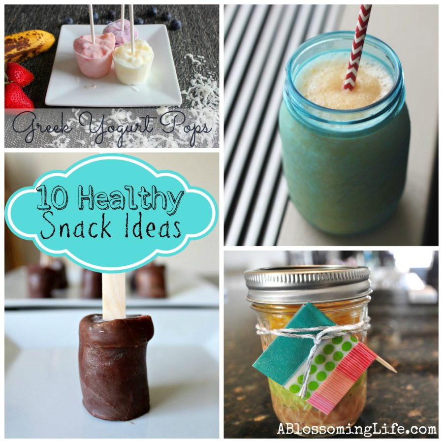 10 Healthy Snacks
 10 Healthy Snack Ideas A Blossoming Life