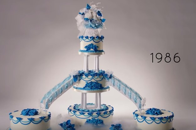 100 Years Of Wedding Cakes
 Watch 100 Years Wedding Cake Trends In Less Than Three