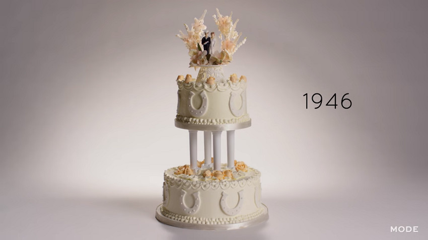 100 Years Of Wedding Cakes
 Take A Look Through Time With 100 Years Wedding Cakes