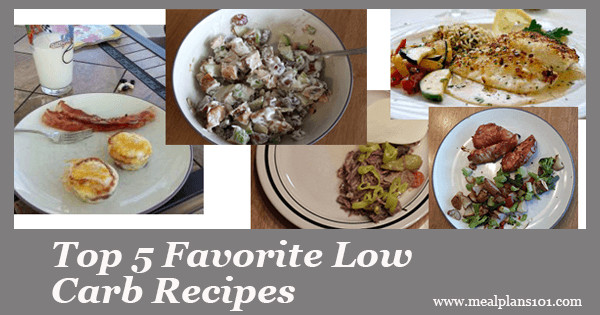 101 Healthy Low Carb Recipes
 Top 5 Favorite Low Carb Recipes