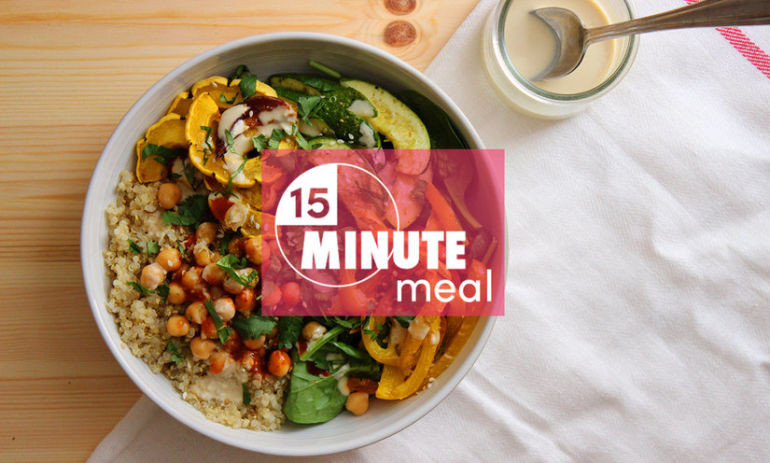 15 Minute Healthy Meals
 Eat Healthy All Week With These 15 Minute Meals