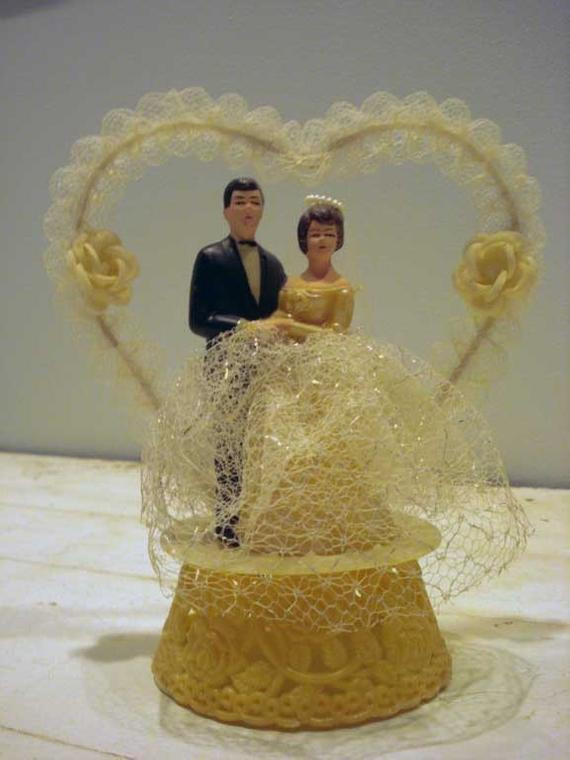 1950S Wedding Cakes
 Vintage 1950 s Wedding Cake Topper