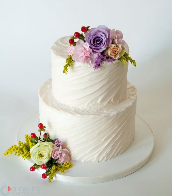 2 Tier Wedding Cakes Buttercream
 Simply Sweet Non Custom Cakes