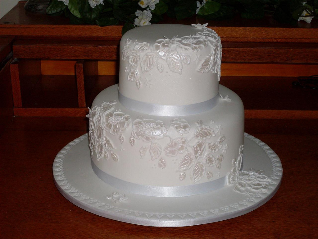 2 Tier Wedding Cakes Pictures
 Standard one and two tiered wedding cakes