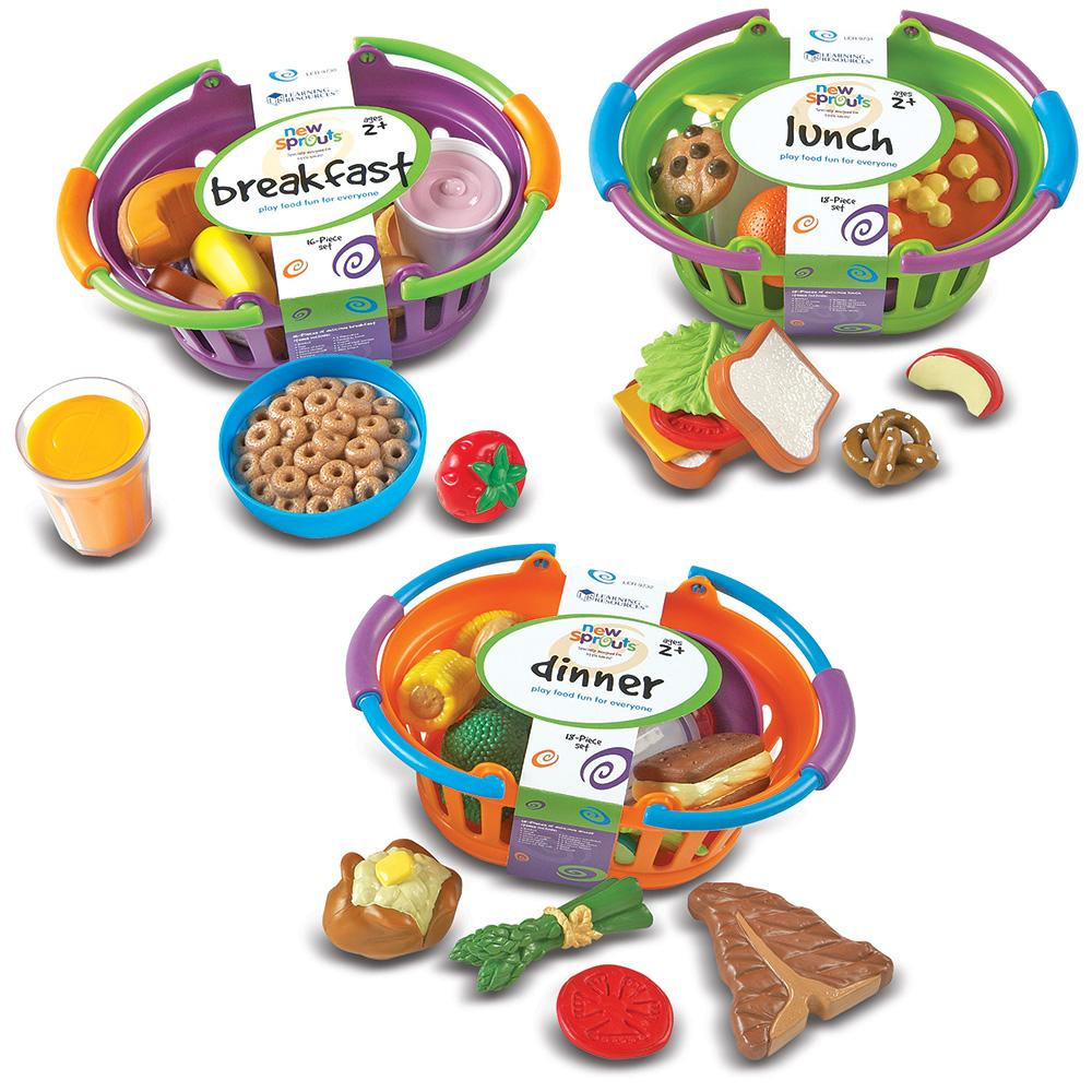 3 Healthy Meals Breakfast Lunch Dinner
 Learning Resources New Sprouts Breakfast Lunch and Dinner