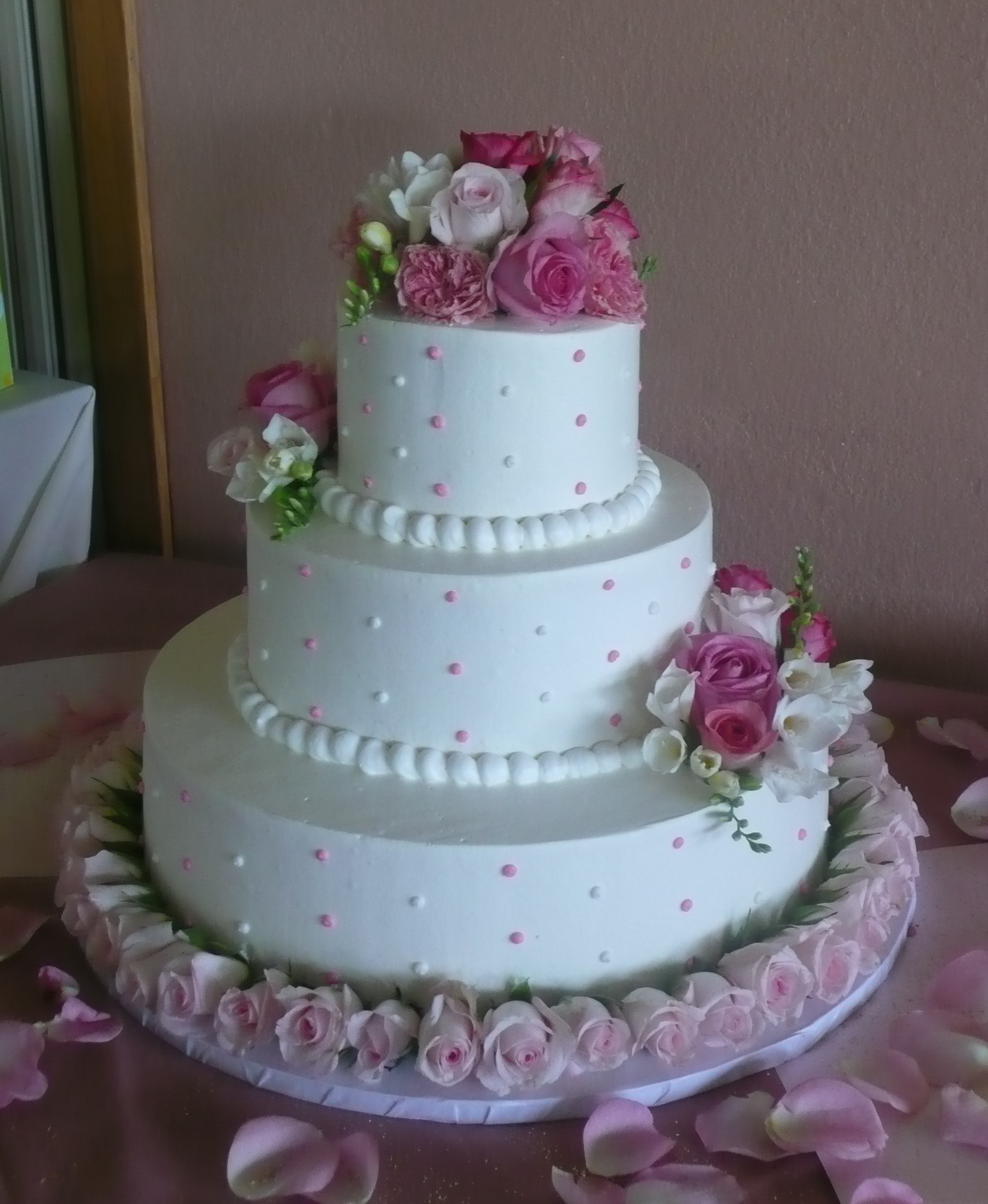 3 Layer Wedding Cakes
 3 layer wedding cakes idea in 2017