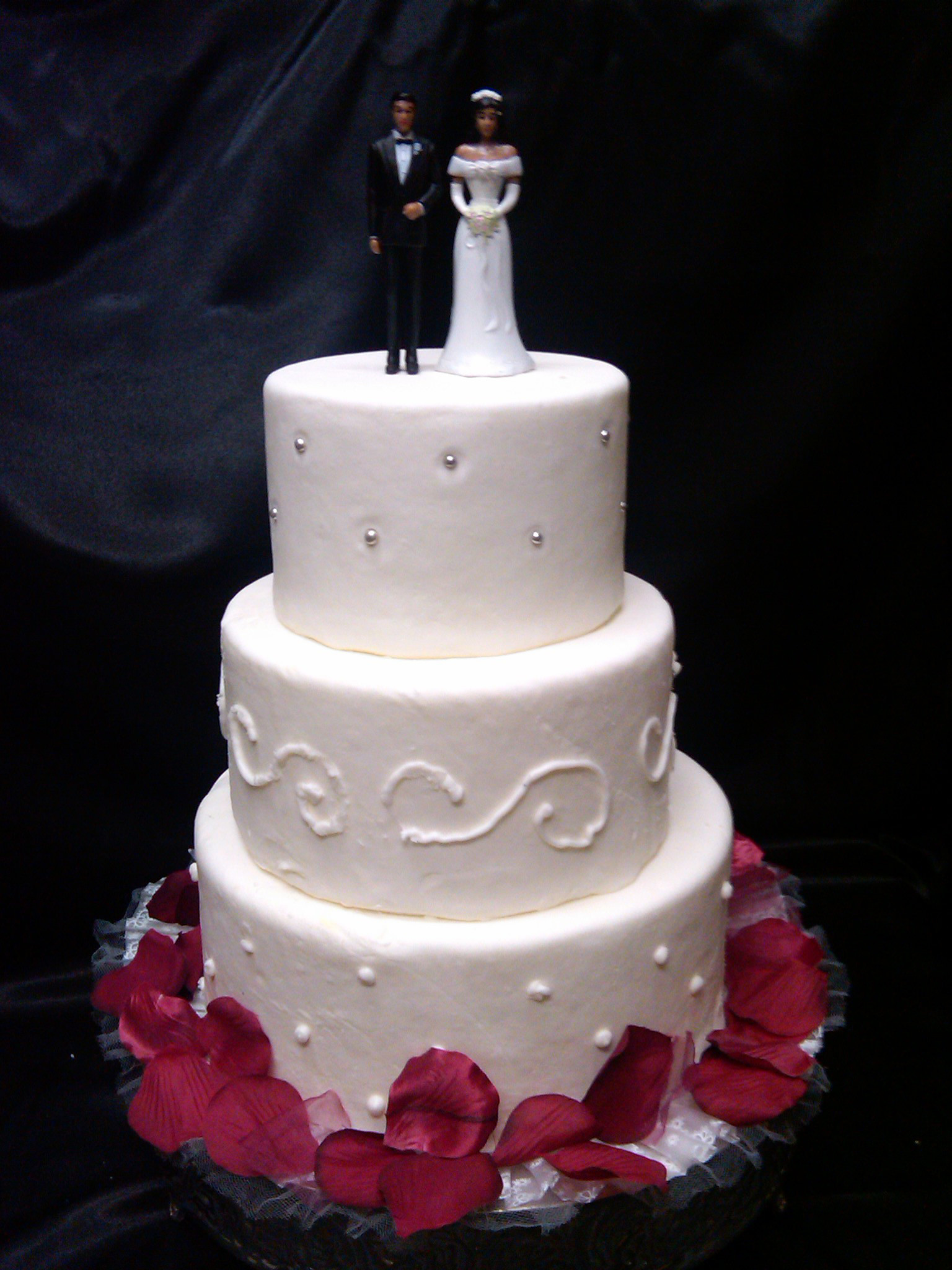 3 Layered Wedding Cakes
 Three Layer Wedding Cakes