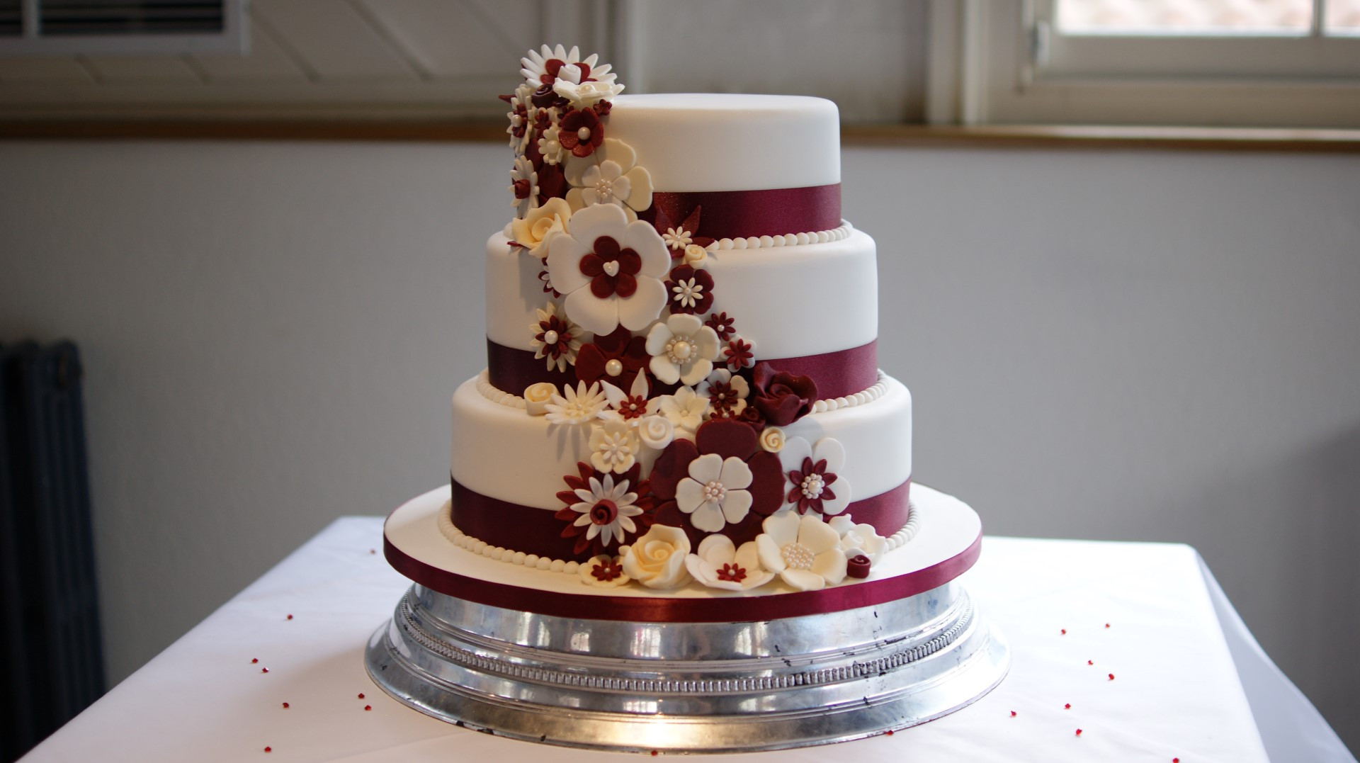 3 Tier Wedding Cakes Designs
 Disney Theme 3 Tier Wedding Cake Bakealous