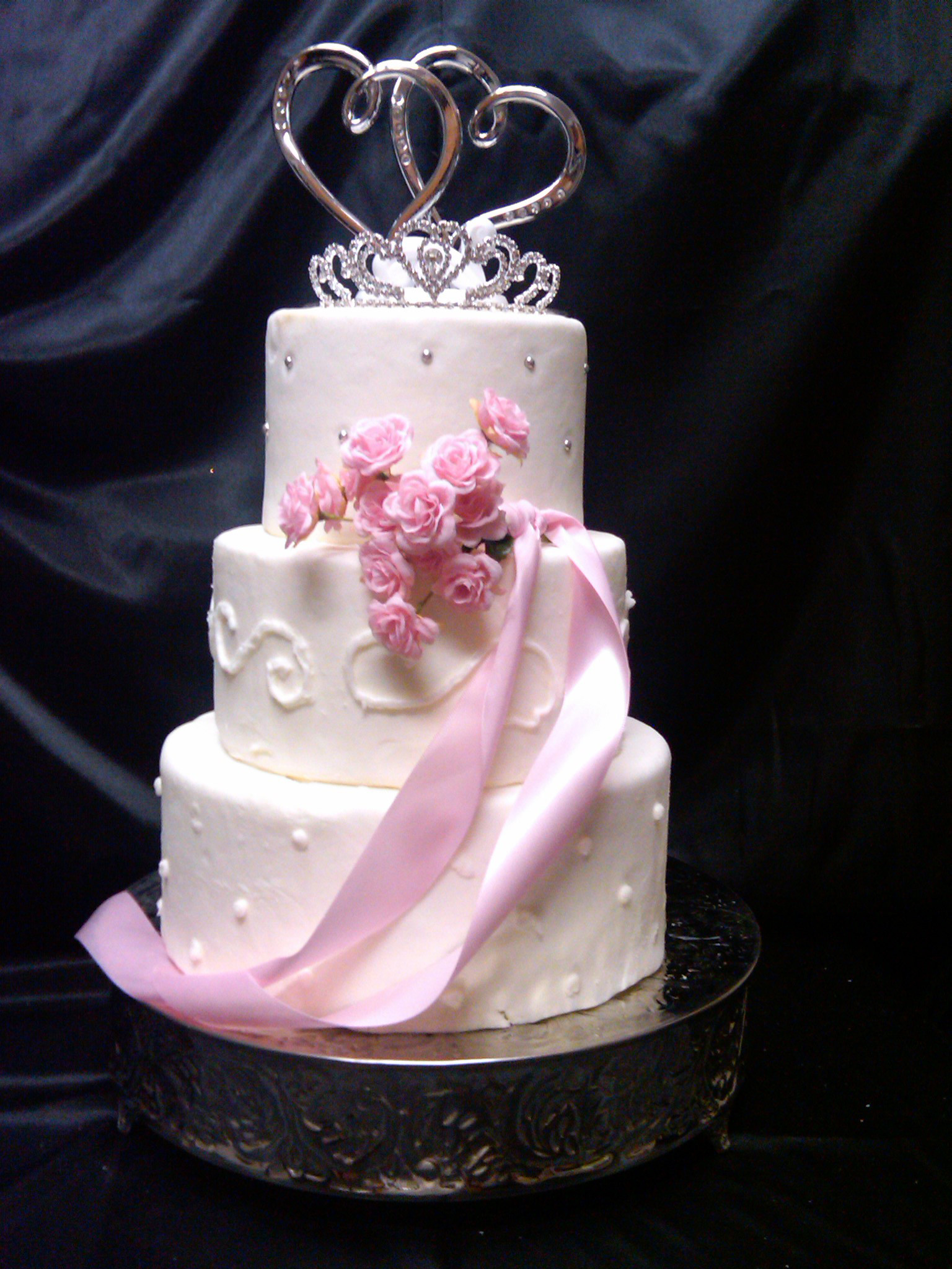 3 Tier Wedding Cakes Designs
 Most wedding cakes for you 3 tiered wedding cake designs