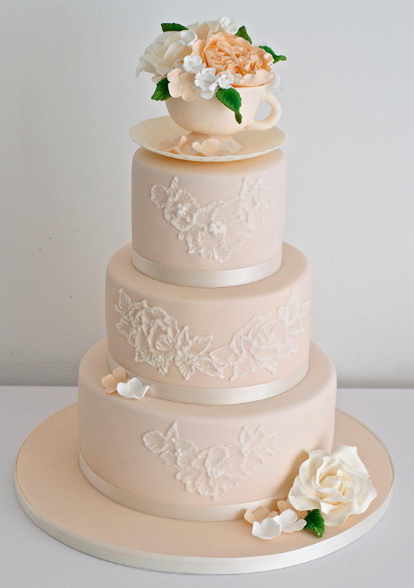 3 Tier Wedding Cakes Designs
 20 Wedding Cake Ideas from Sugar Ruffles