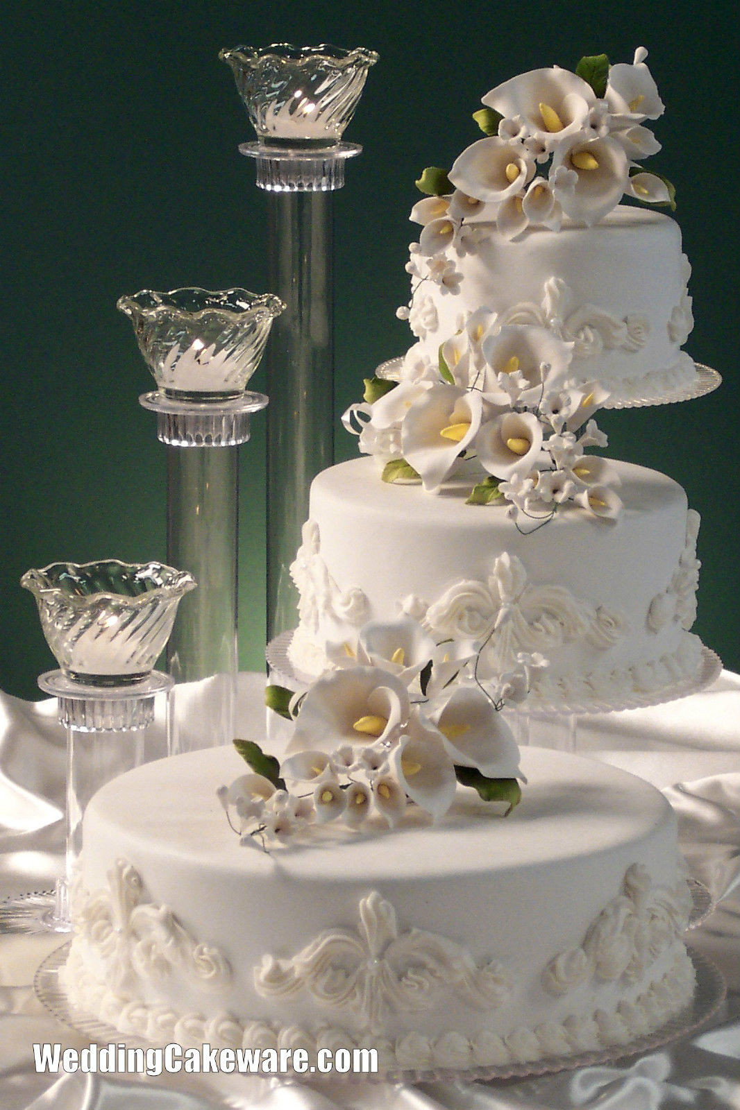 3 Tier Wedding Cakes
 Wedding cake stand 3 tier idea in 2017