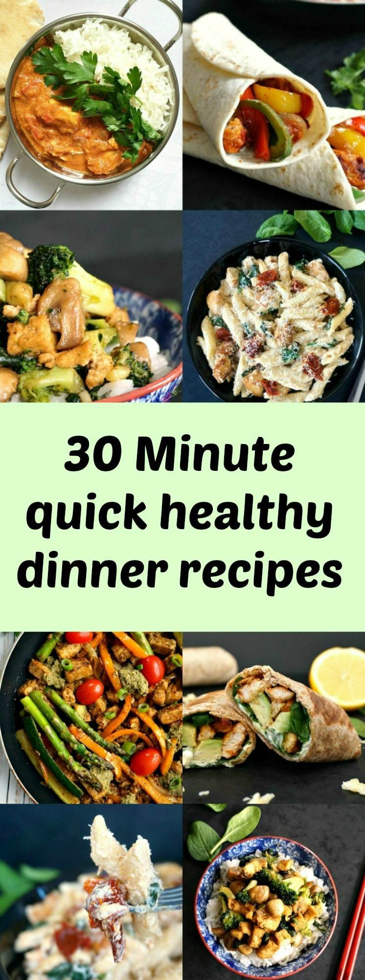 30 Minute Healthy Meals
 Top 28 30 Minute Dinner Recipes pineapple chicken 30