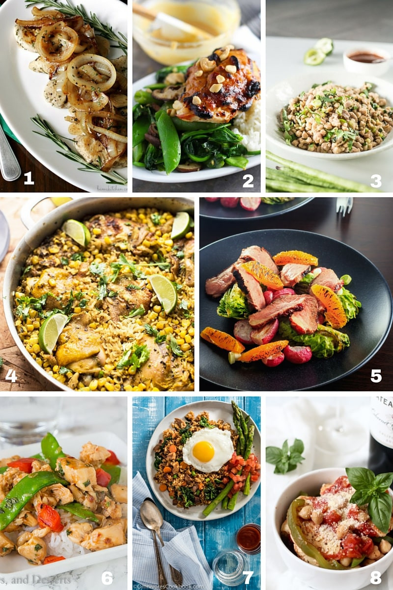 30 Minute Healthy Meals
 58 Healthy 30 Minute Meals for Busy Families