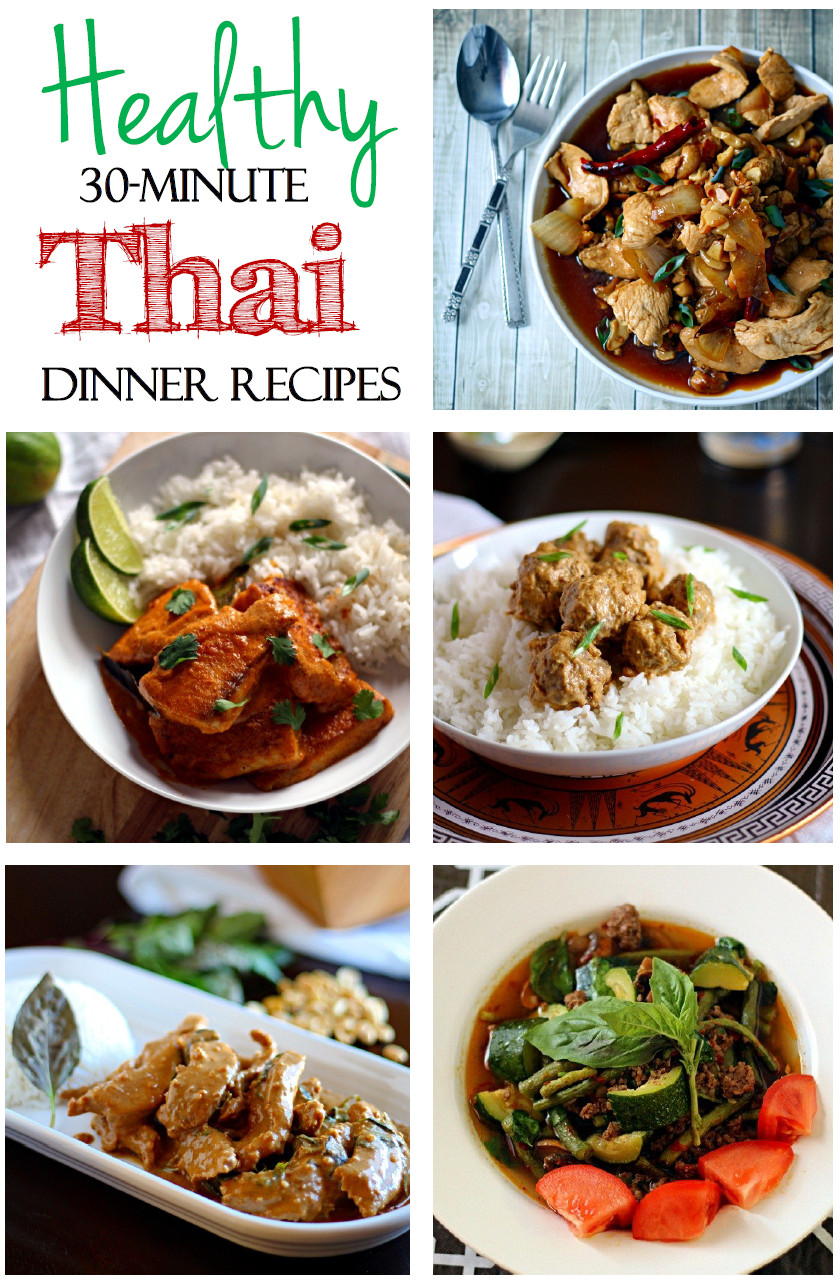 30 Minute Healthy Meals
 Healthy 30 Minute Thai Dinner Recipes The Wanderlust Kitchen