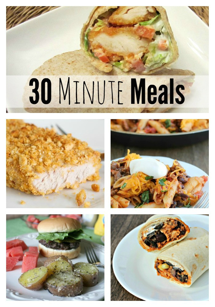 30 Minute Meals Healthy
 30 minute meals 30 minute meals fabulessly frugal