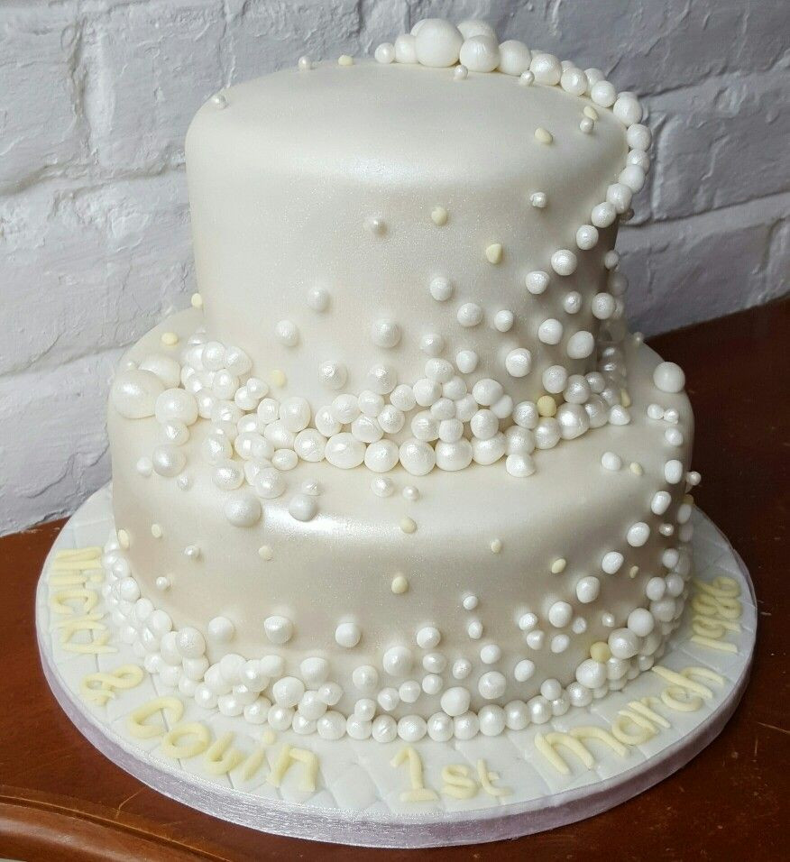 30Th Wedding Anniversary Cakes
 30th Pearl Wedding Anniversary cake dreams