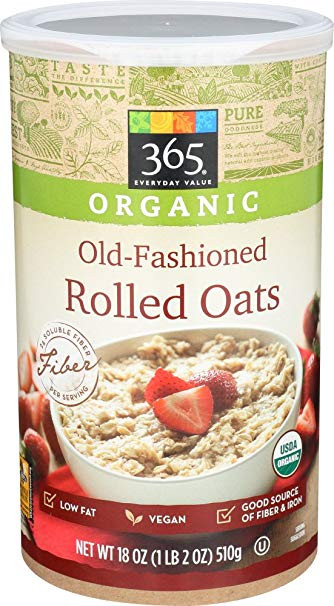 365 Organic Old Fashioned Rolled Oats
 Organic Rolled Oats Nutritional Value Nutrition Ftempo