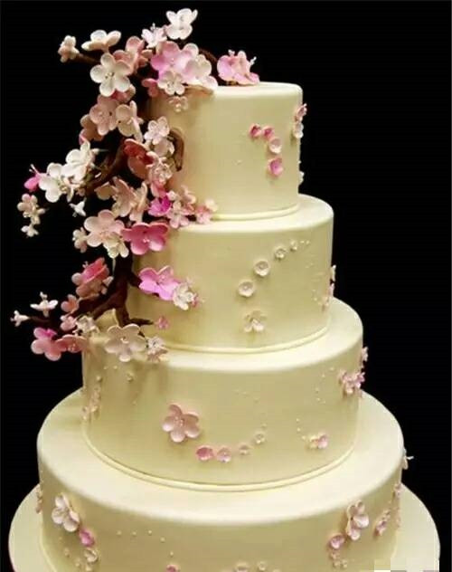 4 Layered Wedding Cakes
 Cheap 4 Layer Wedding Cake Decorating Ideas For All
