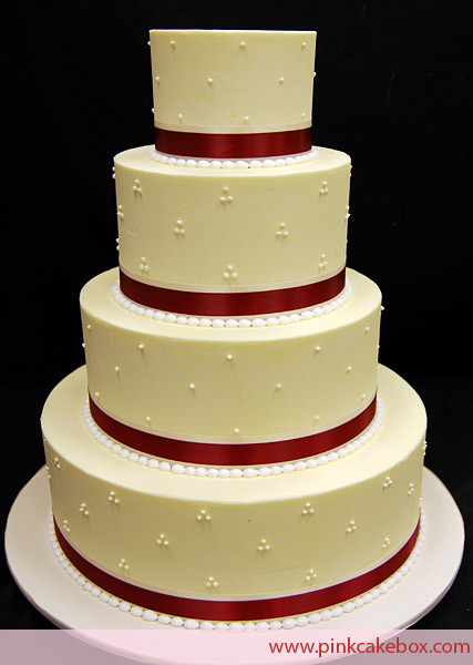 4 Tier Wedding Cakes
 Buttercream Wedding Cakes Pink Cake Box Custom Cakes & more