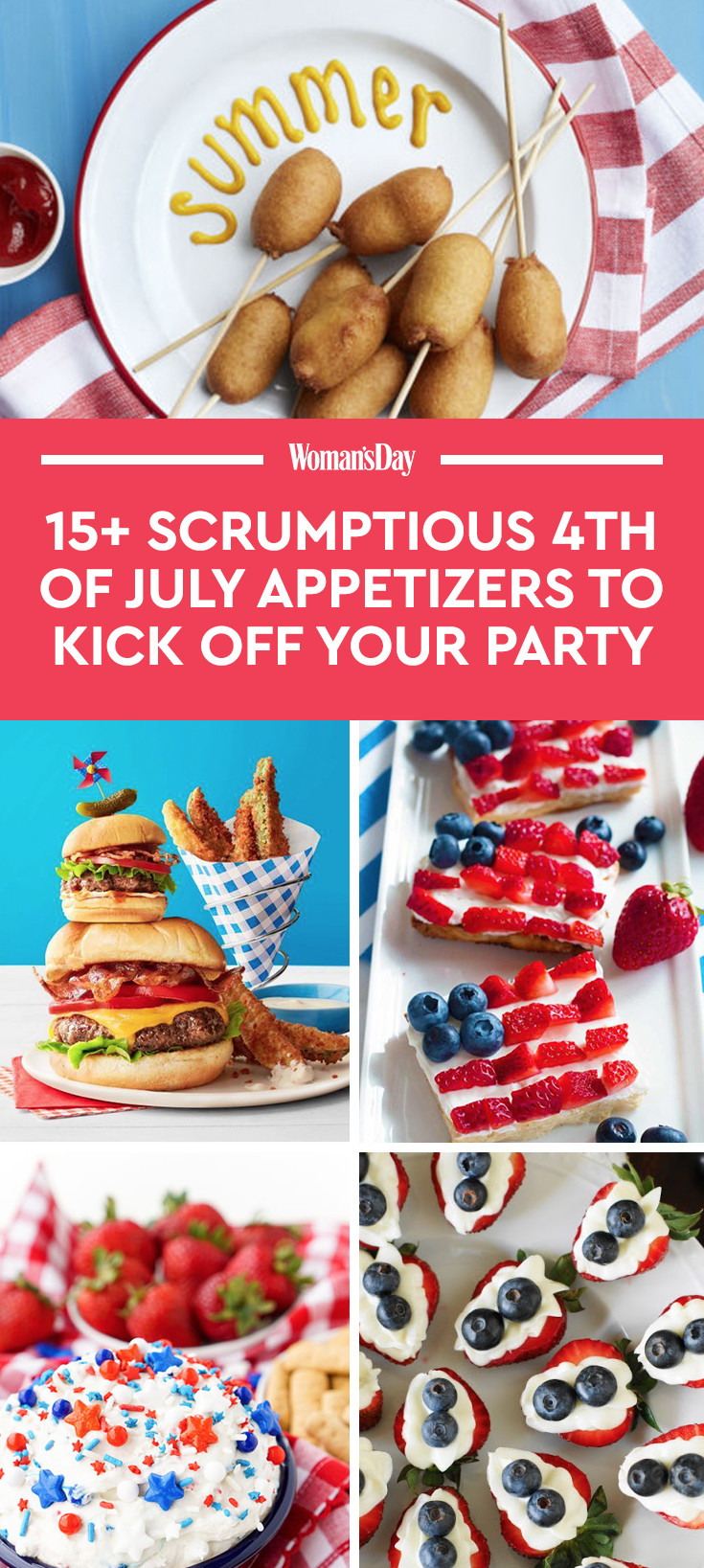 4Th Of July Appetizers
 19 Best 4th of July Appetizers Recipes for Fourth of