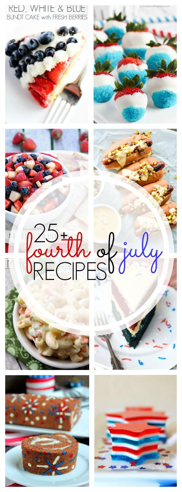 4Th Of July Appetizers And Side Dishes
 25 Must See July 4th Recipes Yummy Healthy Easy