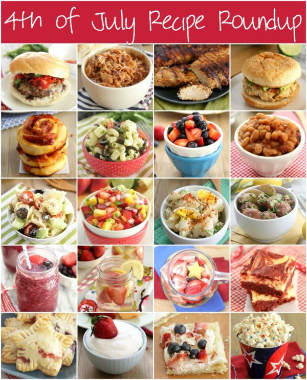 4Th Of July Appetizers And Side Dishes
 4th of July Recipe Roundup Eat Drink Love