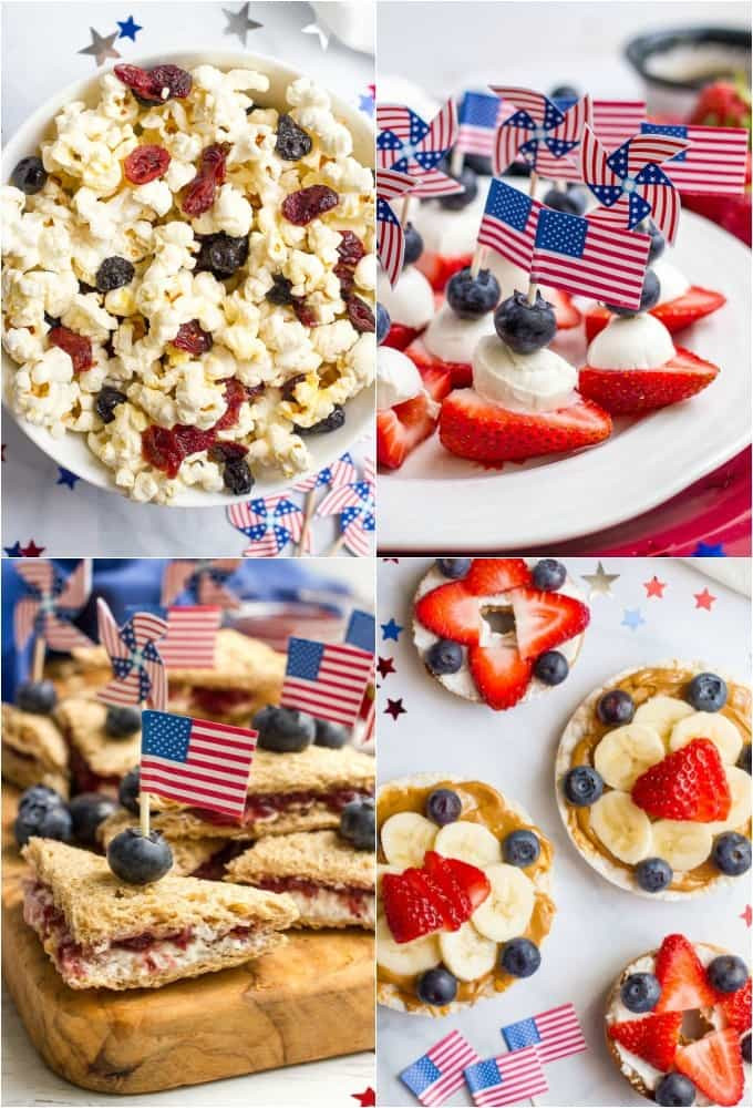 4Th Of July Appetizers Red White And Blue
 Easy red white and blue July 4th appetizers Family Food