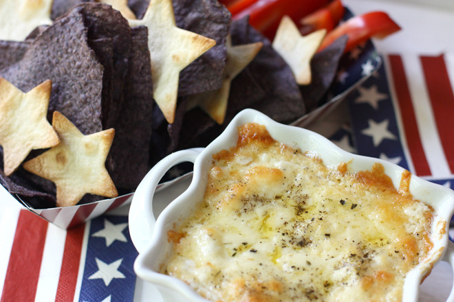 4Th Of July Appetizers
 4th of July Appetizer Recipe Chips & Cheese Dip