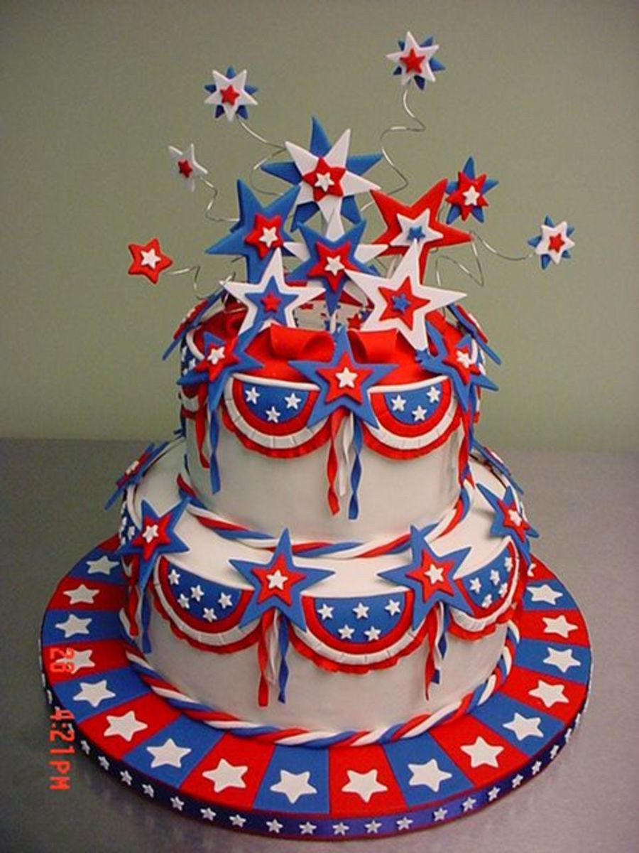 4Th Of July Birthday Cake
 4Th July CakeCentral
