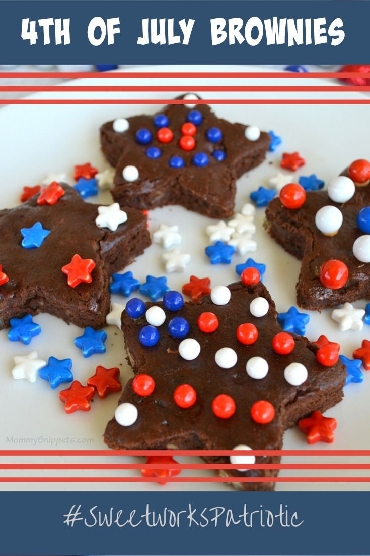 4Th Of July Brownies
 1000 images about 4th of July Celebrations Ideas on