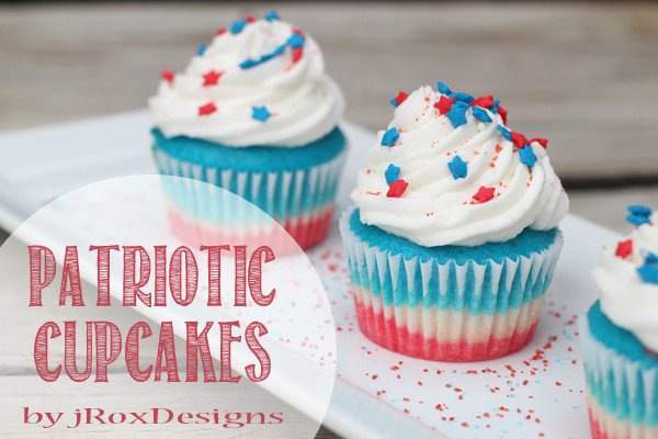 4Th Of July Cupcakes
 Craftaholics Anonymous