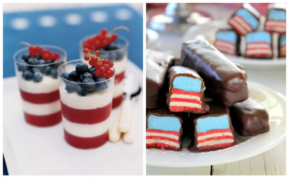 4Th Of July Dessert Ideas
 Red White Blue Desserts 4th of July Ideas