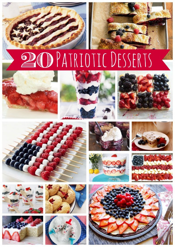 4Th Of July Dessert Recipes
 20 4th of July Dessert Recipes