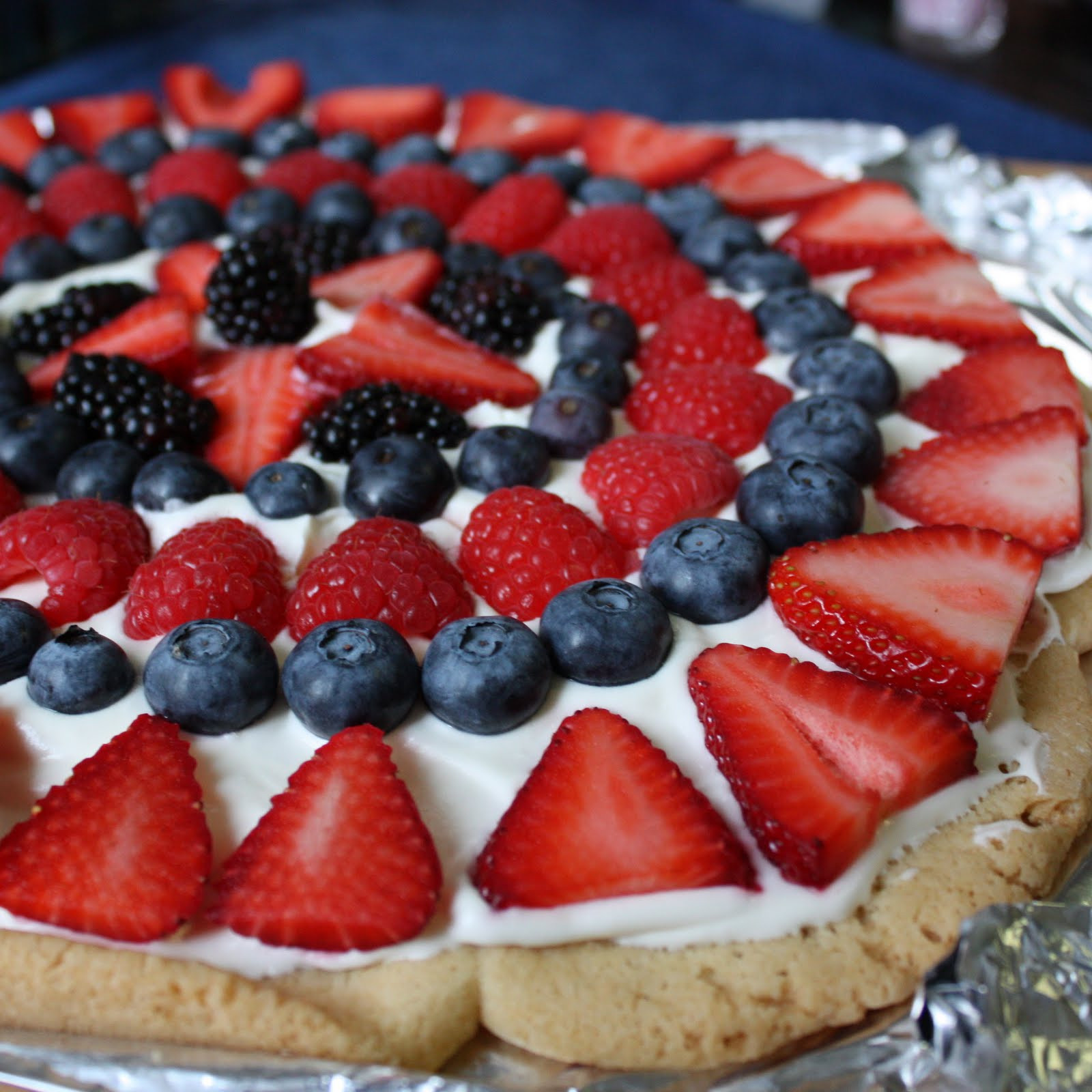 4Th Of July Dessert
 My 4th of July Staple Red White and Blue Fruit Cookie