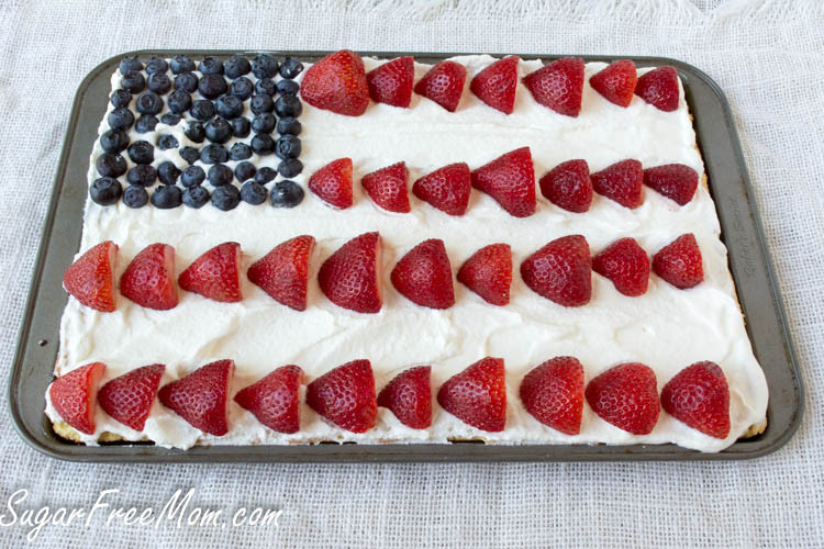 4Th Of July Desserts
 Sugar Free 4th of July Cookie Dessert Pizza