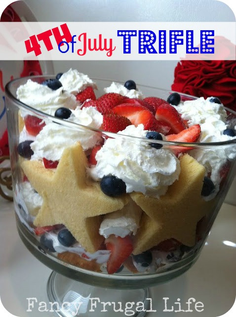 4Th Of July Desserts Easy Recipes
 4th July Trifle Recipe