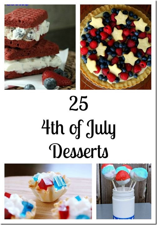 4Th Of July Desserts Pinterest
 17 Best images about 4th of July on Pinterest