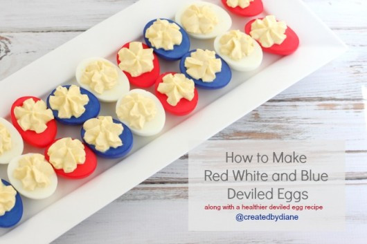 4Th Of July Deviled Eggs
 Red White & Blue Recipe Round Up 10 Festive 4th of July