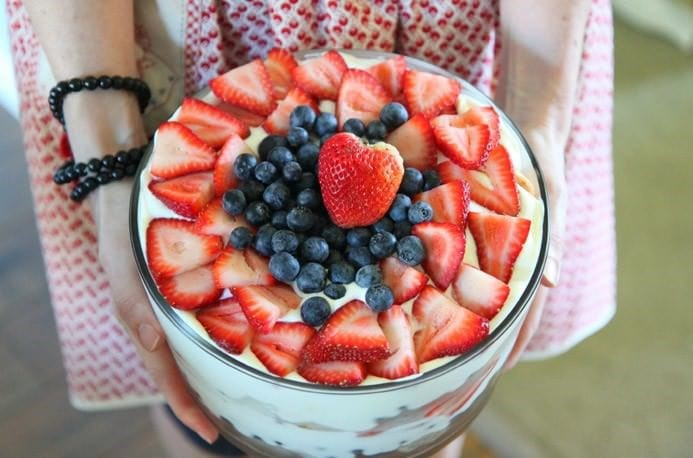 4Th Of July Fruit Desserts
 4th of July Flag Fruit Dessert Tray MomAdvice