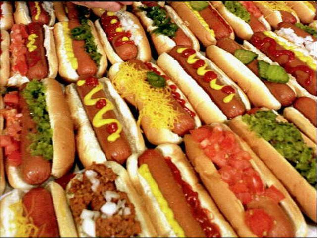 4Th Of July Hot Dogs
 Top hot dog toppings for your 4th of July Barbecue