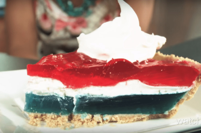 4Th Of July Jello Dessert
 This Patriotic Jello Pie is the Perfect Fourth of July Dessert