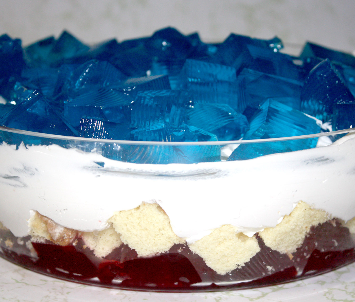 4Th Of July Jello Dessert
 Koti Beth Red White and Blue Jello Dessert for Fourth